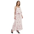 thumbnail image 2 of Bimba Printed Layered Maxi Dress for women Loose Fit shoulder strap dress Casual Resort wear, 2 of 6