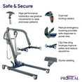 thumbnail image 2 of ProHeal Bariatric Full Body Patient Transfer Lifter - 600lbs Capacity, 6 Point Spreader Bar, 2 of 6