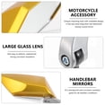 thumbnail image 6 of 1 Pair Motorbike Rearview Mirror Handlebar Mount Mirror Motorcycle Mirror, 6 of 7