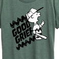 thumbnail image 3 of Peanuts - Good Grief Split  - Women's Short Sleeve Graphic T-Shirt, 3 of 6