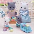 thumbnail image 3 of Calico Critters Persian Cat Twins, Set of 2 Collectible Doll Figures with Pushcart Accessory, 3 of 3