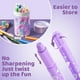 thumbnail image 2 of Set de crayones DreamCandy Twist de 24 colores lavables para niños, 2 of 8