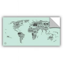 'World of Life: Plain III' Removable Wall Art Mural