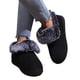 thumbnail image 1 of Pantuflas Con Parte Trasera Cerrada para Mujer Antideslizantes Viscoelástica Forro Felpa Sintética Suela Goma Interiores Y Exteriores, 1 of 9