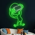 thumbnail image 5 of Handmadetneonsign Alien VR Game Led Sign, Alien VR Game Neon Light, Swag Alien Neon Sign, 5 of 5