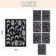 thumbnail image 4 of Calcomanías adhesivas para decoración de uñas, accesorios para decoración de uñas en relieve 5D, suministros de decoración autoadhesivos para decoración de uñas, 8 hojas, 7,8*6cm., 4 of 5
