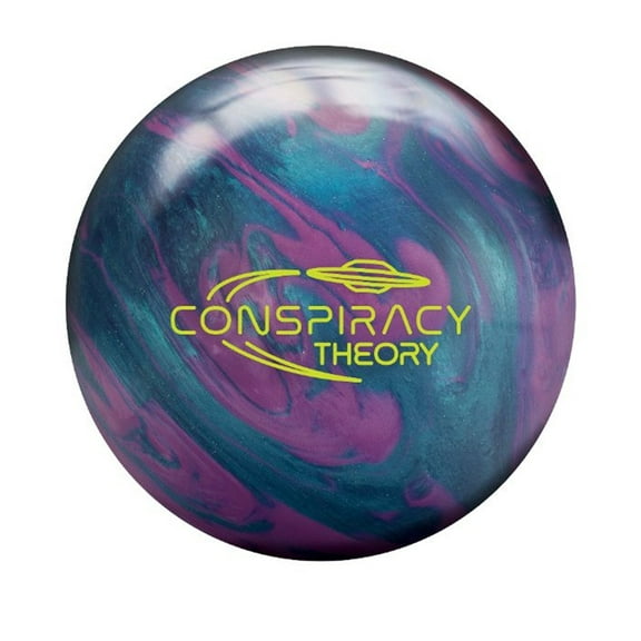Radical Conspiracy Theory Bowling Ball- Violet/Turquoise (15lbs)