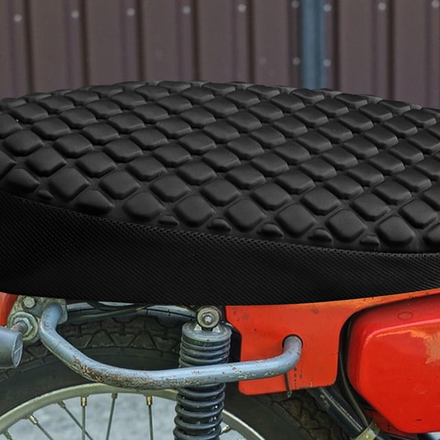 HAMPPLIES Cojín Para Asiento De Motocicleta Con Absorción De Impactos Y Ventilación Para Mayor