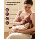 thumbnail image 2 of Momcozy sujetador de lactancia manos libres HF010 Dusty Rose, 2 of 9