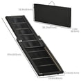 thumbnail image 3 of PawHut Folding Dog Ramp, Pet Ramp W/Carry Handle Non-slip Rubber Surface, 3 of 10