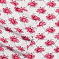 thumbnail image 2 of Betsey Johnson Skull Rose Trellis Bright Red Twin Sheet Set, 2 of 4