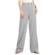 thumbnail image 3 of TaTaai Relaxed Fit High Waist Trousers with Zipper and Pockets, Women's Flowy Stretch Pants with Sash Tie, Versatile Casual and Sporty Attire Gift, 3 of 8
