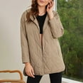 thumbnail image 4 of Womens Winter Coats,Winter Jackets for Women,Winter Solid Color Pocket Jacket with Buttons for Warmth,Womens Winter Jacket, 4 of 6
