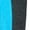Heather Charcoal Paradise Blue, variant on Woman Within Plus Size Petite Cotton French Terry Straight-Leg Pull-On Side-Stripe Pants