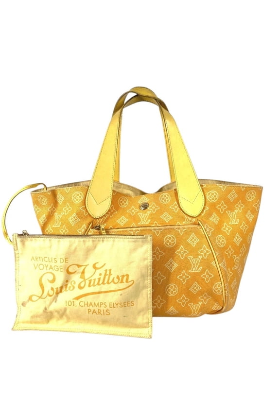 Pre-Owned LOUIS VUITTON M95985 Monogram Beach Cabas Ipanema GM Tote Bag, Shoulder Handbag, with...