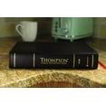 thumbnail image 3 of Nasb, Thompson Chain-Reference Bible, Bonded Leather, Black, Red Letter, 1977 Text, (Hardcover), 3 of 9
