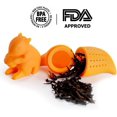 thumbnail image 5 of Kitchen Squirrel Tea Infuser - Super Cute Silicone Loose Leaf Herbal Tea Strainer For Large Cup - Easy To Make Tea, 5 of 5