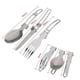 thumbnail image 5 of Ultralight Camping Cookware Utensils outdoor tableware set Hiking Picnic Backpacking Camping Tableware Pot Pan 1-2persons, 5 of 5