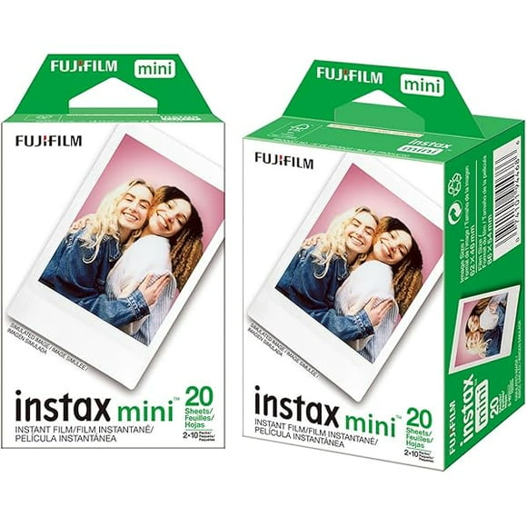 Instax Mini Instant Film 20 Sheets 2-Pack Develops In Seconds
