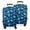 DarkBlue Cartoon Dinosaurs-1, variant on DarkBlue Cartoon Dinosaurs Names Pattern Luggage Cover Fashion Suitcase Cover Baggage Covers Fit 25-28 Inch Luggage (Go Travel)