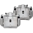 thumbnail image 3 of Detroit Axle - 4pc Brake Calipers for 2004-2012 Chevy Malibu, 2005-2010 Pontiac G6, 2007-2009 Saturn Aura, 4 Front and Rear Disc Brake Calipers 2006 2008 2011 Replacement, 3 of 6