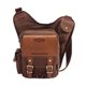 thumbnail image 1 of Bolso bandolera de hombro de lona vintage KAUKKO SG255-Coffee, 1 of 5