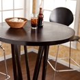 thumbnail image 2 of SEI Meubles Devon Table de Bar Ronde dans un Expresso Sombre, 2 of 4