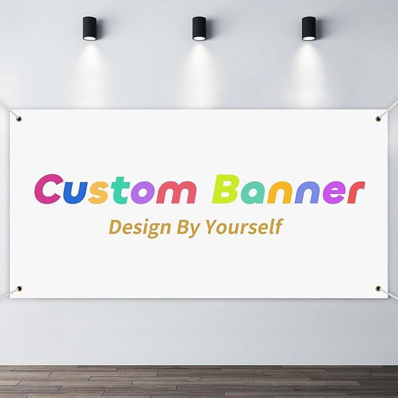 Welcome Home Hintergrund Banner – Schwarz-gold, 210x150 Cm, Für Heimkehr-Partys & Fotohintergrund