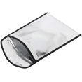 thumbnail image 4 of Fireproof Document Bag, File Pouch 14.2X10.3X0.2Inch Silver Explosionproof Fireproof Pouch File Bag  For Office For Home, 4 of 8