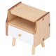 thumbnail image 4 of Mesita de noche para casa de muñecas 1:12, muebles de dormitorio en miniatura de madera, modelo de accesorios para niños, 4 of 5