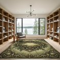 thumbnail image 2 of ODIKA 8' x 10' Machine Washable Non-Slip Area Rug, antique bordered High Traffic Rug, Beige, 989630, 2 of 7