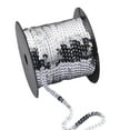 thumbnail image 1 of Guardurnaity Cinta ABS de 44 m con lentejuelas brillantes para proyectos de costura, cinta brillante, tiras brillantes, cinta VIP. Accesorios de disfraces A 6mm 100 yardas, 1 of 6