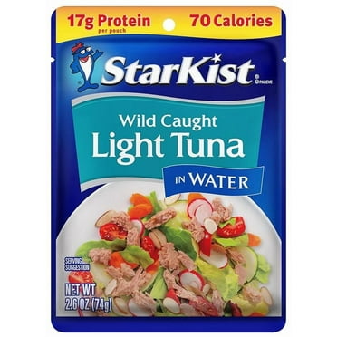 StarKist Chunk Light Tuna in Water - 2.6 oz Pouch ( Pack of 2 )