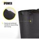 thumbnail image 3 of iPower - Juego de Bolsas de Cultivo de Tela, con Asas para jardín, jardín y plantación, Paquete de 5, 10 - Gallon, 3 of 6