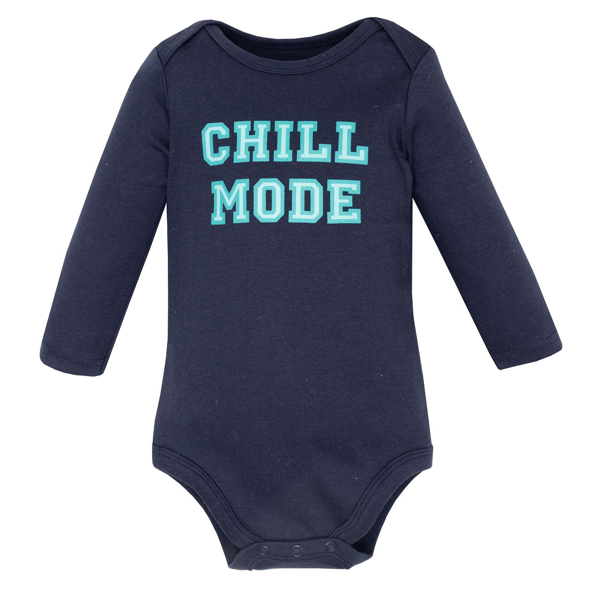 Hudson Baby Infant Boys Cotton Long-Sleeve Bodysuits 3-Pack, Little Dude Dino, 0-3 Months