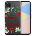 thumbnail image 1 of WIRESTER Transparent Soft Gel TPU Clear Case Slim Protective Cover for Google Pixel 4a 5.8" 2020, Have Yourself A Merry Little Christmas, 1 of 3