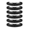 thumbnail image 1 of 6 bandas de sudor para casco, reutilizables, portátiles y cómodas. Negro, 1 of 9