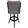 thumbnail image 2 of Tobias Designs Casa 26" Swivel Wood Counter Stool in Mojave Gray, 2 of 3