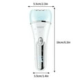 thumbnail image 3 of Fiudx Artículos en oferta con ofertas flash Depiladora para mujeres Depiladora 6 en 1, afeitadora, cepillo facial, masaje facial y exfoliante corporal, depilación recargable IPX7 para mujeres, 3 of 7