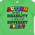 thumbnail image 3 of Inktastic Autism is Not a Disability It's a Different Ability Boys or Girls Toddler T-Shirt, 3 of 4