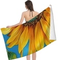 thumbnail image 2 of Sunflower Beach Towel, Swimming Beach Towels, Sand Free Beach Towel, 2 of 8