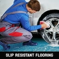 thumbnail image 6 of TUFFIOM 7.5 x 20 FT Garage Floor Mat, Thickened Diamond Plate PVC Garage Flooring Roll for Under Car Parking Protect, Floor Mats for Garage, RV Trailer Flooring, Water/Stain Resistant, 6 of 7