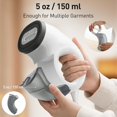 thumbnail image 2 of Vacuum Steamer for Clothes – Handheld Clothes Steamer with 2800Pa Suction & 25s Heat-Up – No-Drip Garment Steamers – Suction Steam Iron Alternative – Compact Steam Travel Iron with Base & Bag, 2 of 9
