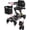 Pink, variant on Lightweight Foldable 4-Wheel Mobility Scooter for Adults & Seniors – 15-30 Miles Long Range Electric Powered Wheelchair, 350W Motor, Removable Battery, Portable Travel Scooter for Elderly & Disabled