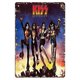 thumbnail image 1 of KISS Plate-Placa letrero hojalata Metal Vintage para Bar Pub Club cafetería garaje 30x40cm, 1 of 9