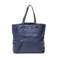 thumbnail image 5 of Pre-Owned Miu Miu Navy Large Shopping Tote Shoulder Bag Vitello Daino Leather, 5 of 10