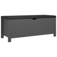 thumbnail image 1 of vidaXL Storage Box with Cushion Bench Organizer Living Room Hallway Entryway, 1 of 6