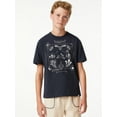 thumbnail image 3 of Free Assembly Boys 2-Pack Garment Washed Graphic T-Shirts, Sizes 4-18, 3 of 7
