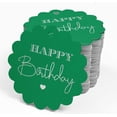 thumbnail image 4 of Inkdotpot Pack Of 100 Real Silver Foil Paper Tags Happy Birthday Favor Hang Tags, 4 of 6