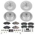 thumbnail image 2 of Power Stop Front and Rear Euro-Stop ECE-R90 Certified Brake Pad and Rotor Kit ESK8342, 2 of 3